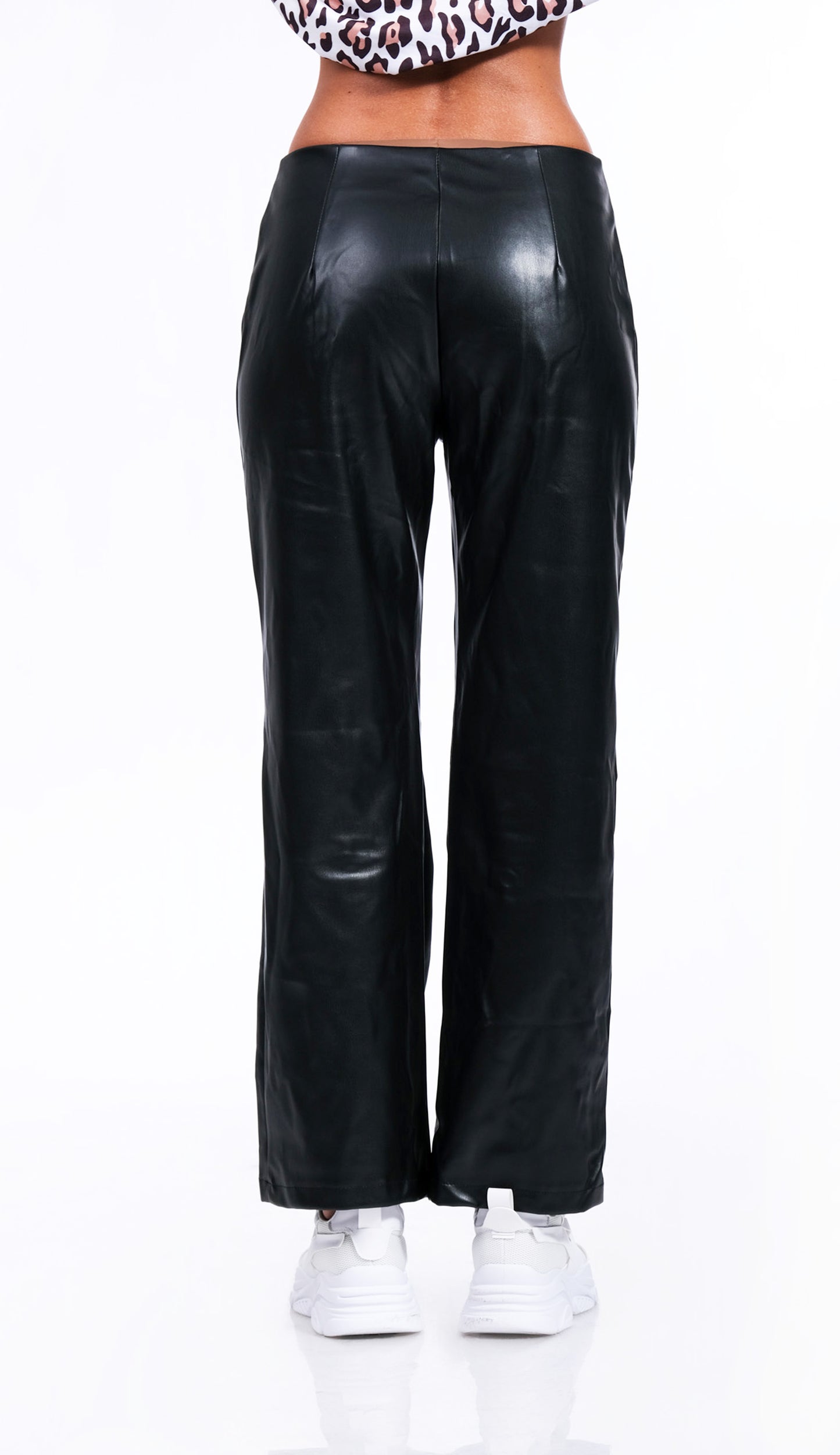 Elena Ecoleather Pants