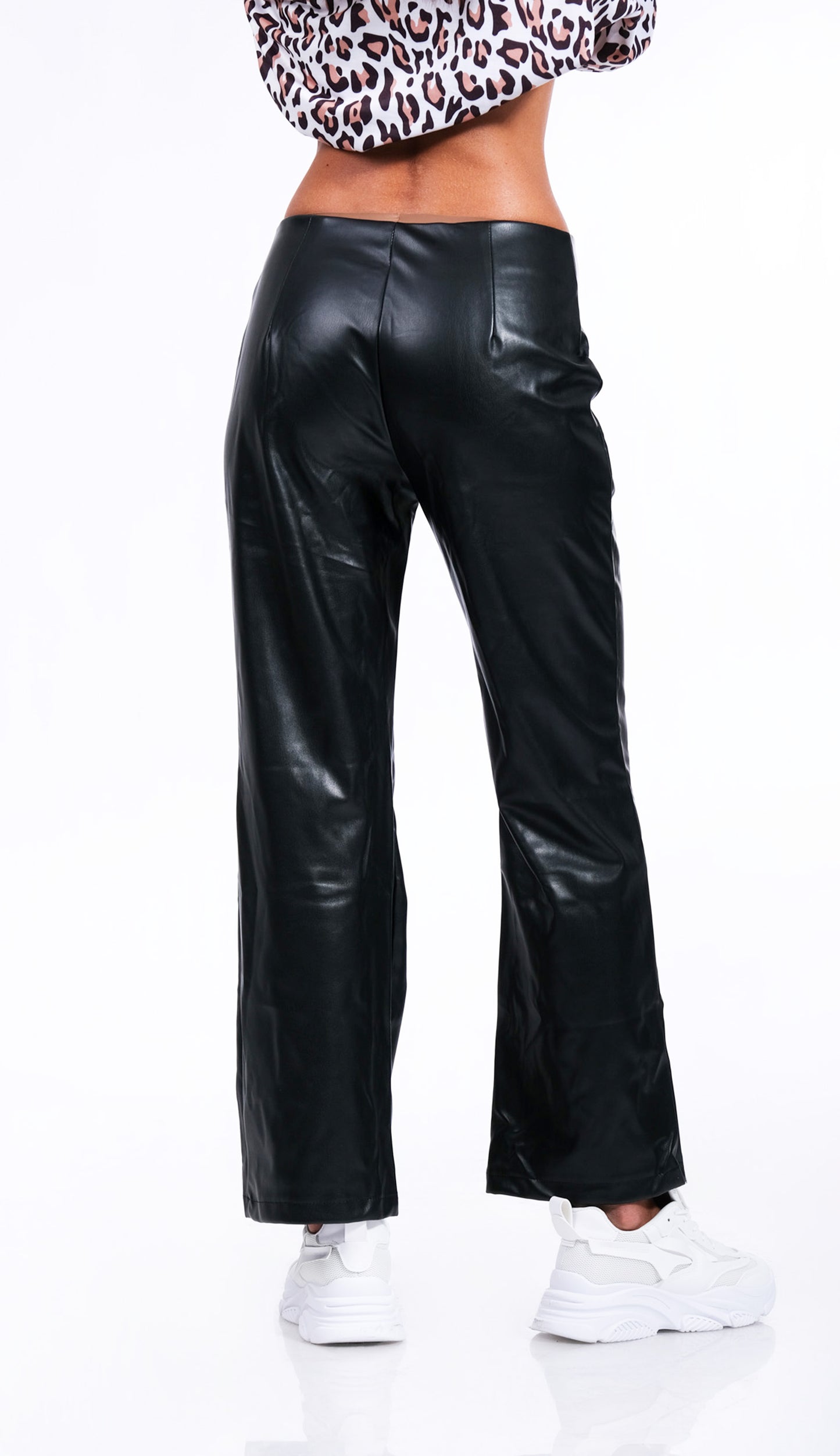 Elena Ecoleather Pants