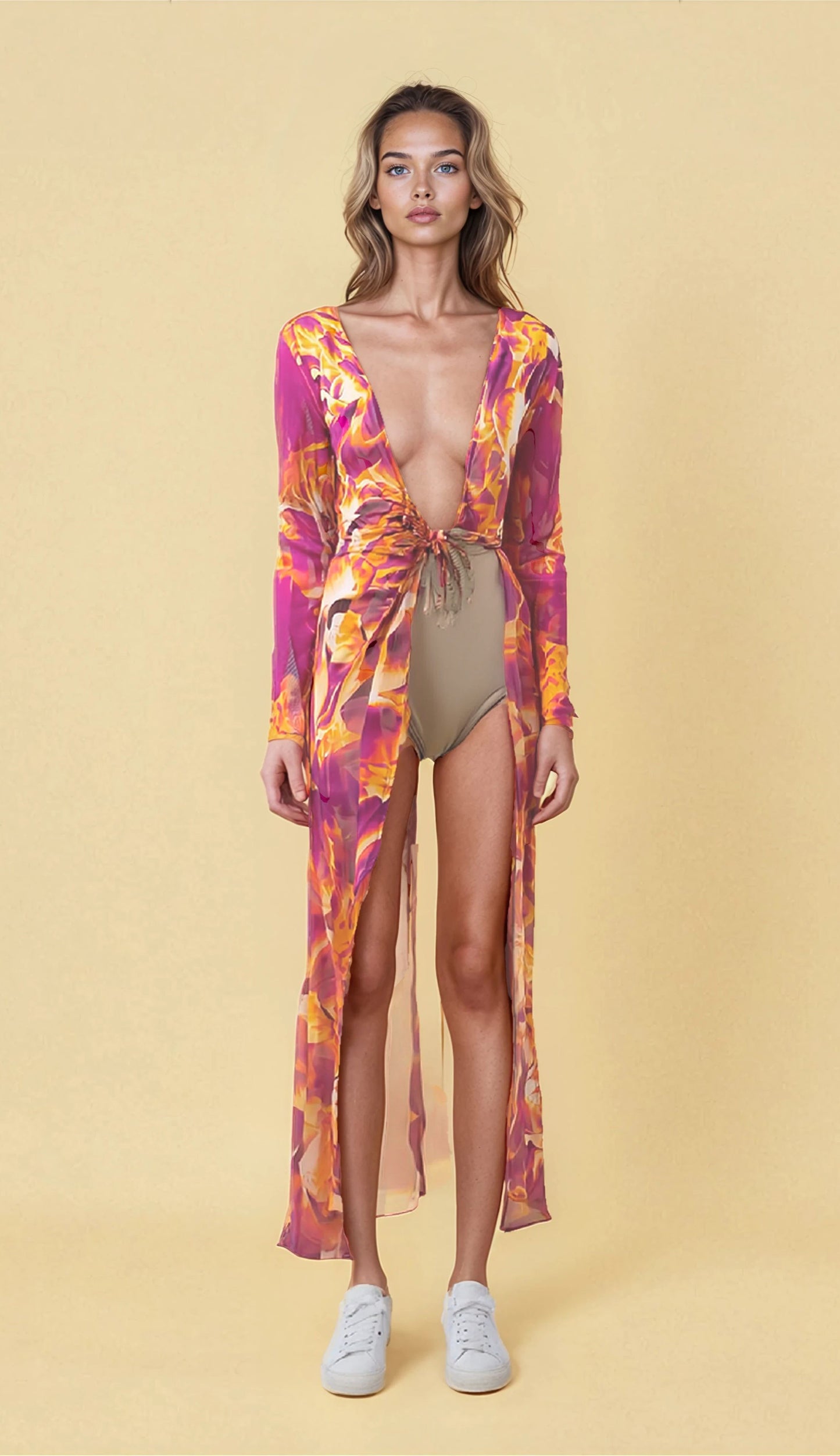 Kaftan Maxi Pietra