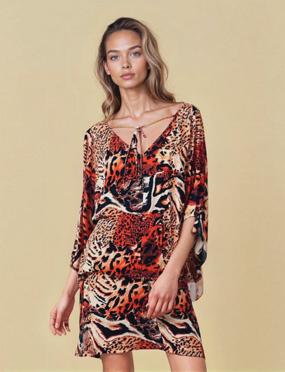 Vestido Mini Oversized Angie